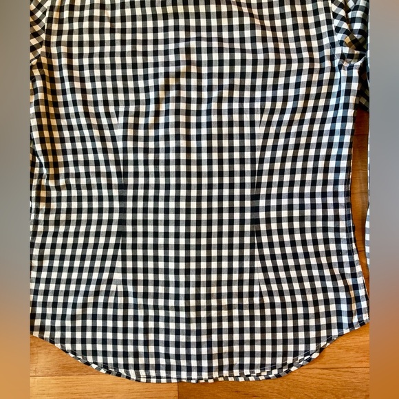 Lauren, Ralph Lauren, size M ,black and white checked 100% cotton Shirt - Picture 7 of 9